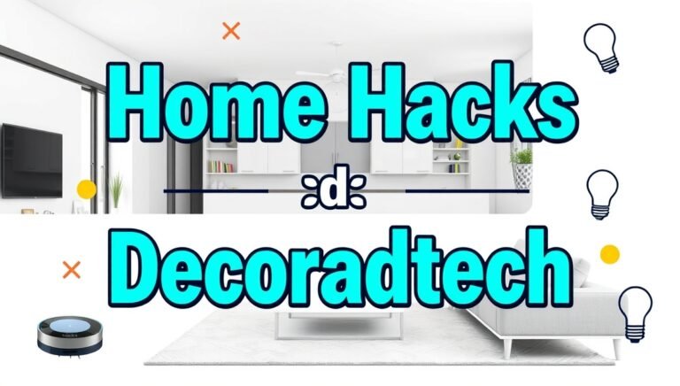 home hacks decoradtech