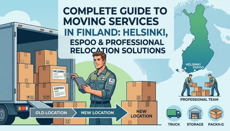 Complete Guide to Moving Services in Finland: Helsinki, Espoo & Professional Relocation Solutions