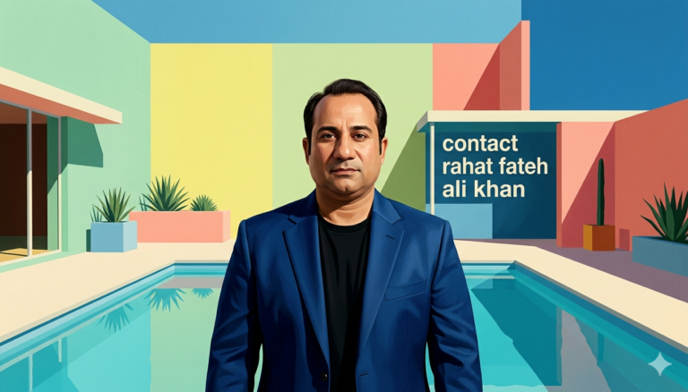 contact rahat fateh ali khan