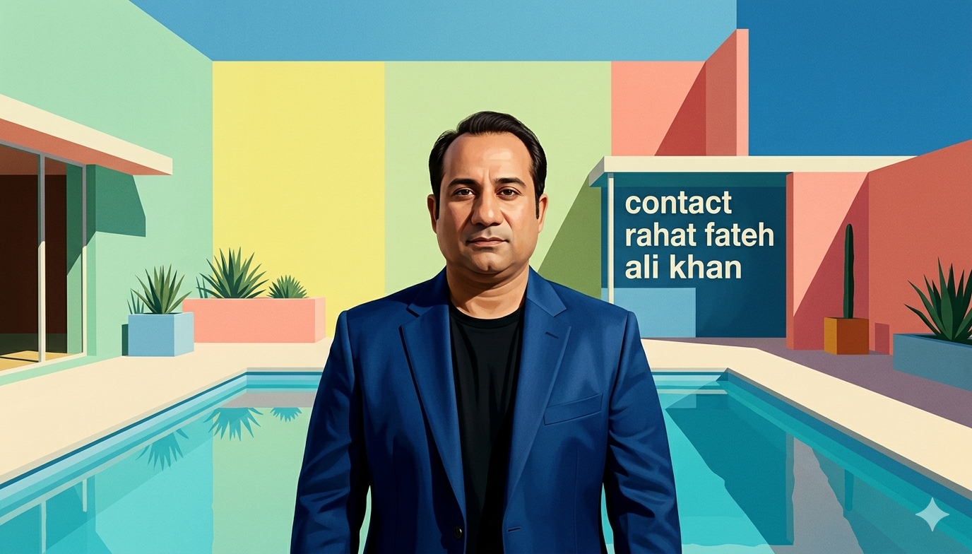 contact rahat fateh ali khan